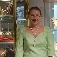 Showroom-Eroeffnung durch Eva-Christine Höfelmaier