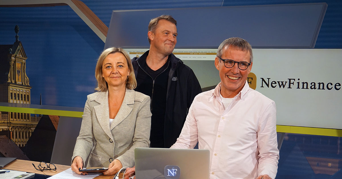 Starten ihr erstes gemeinsames TV-Projekt: Karin Fitzka, Dr. Rainer Demski und Viktor Worms