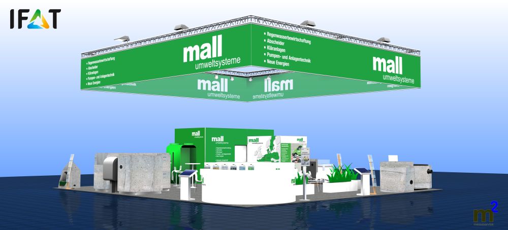 Auf der IFAT zeigt Mall seine Neuheiten aus unterschiedlichen Unternehmensbereichen.