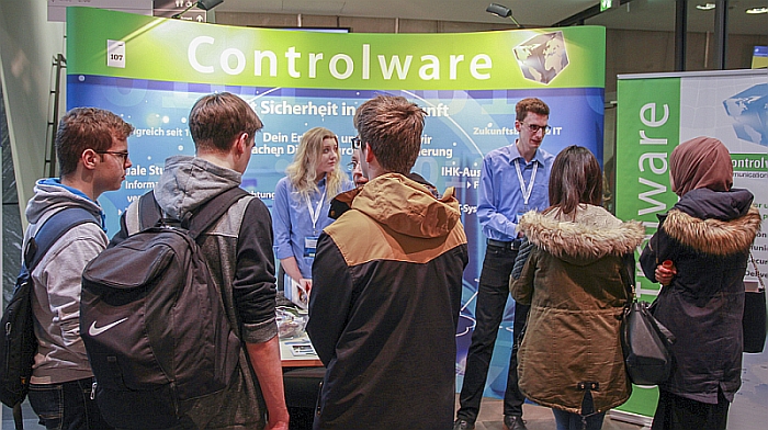 Controlware auf der 20. hobit (23. bis 25. Januar 2018, Darmstadt)