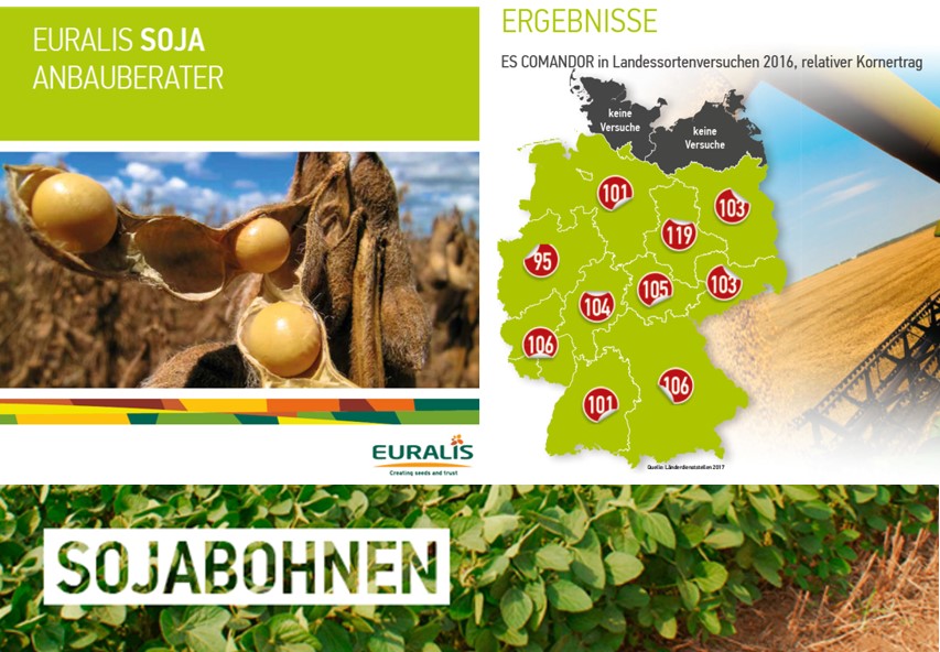 EURALIS Saaten GmbH - Sojabohnen Ergebnisse