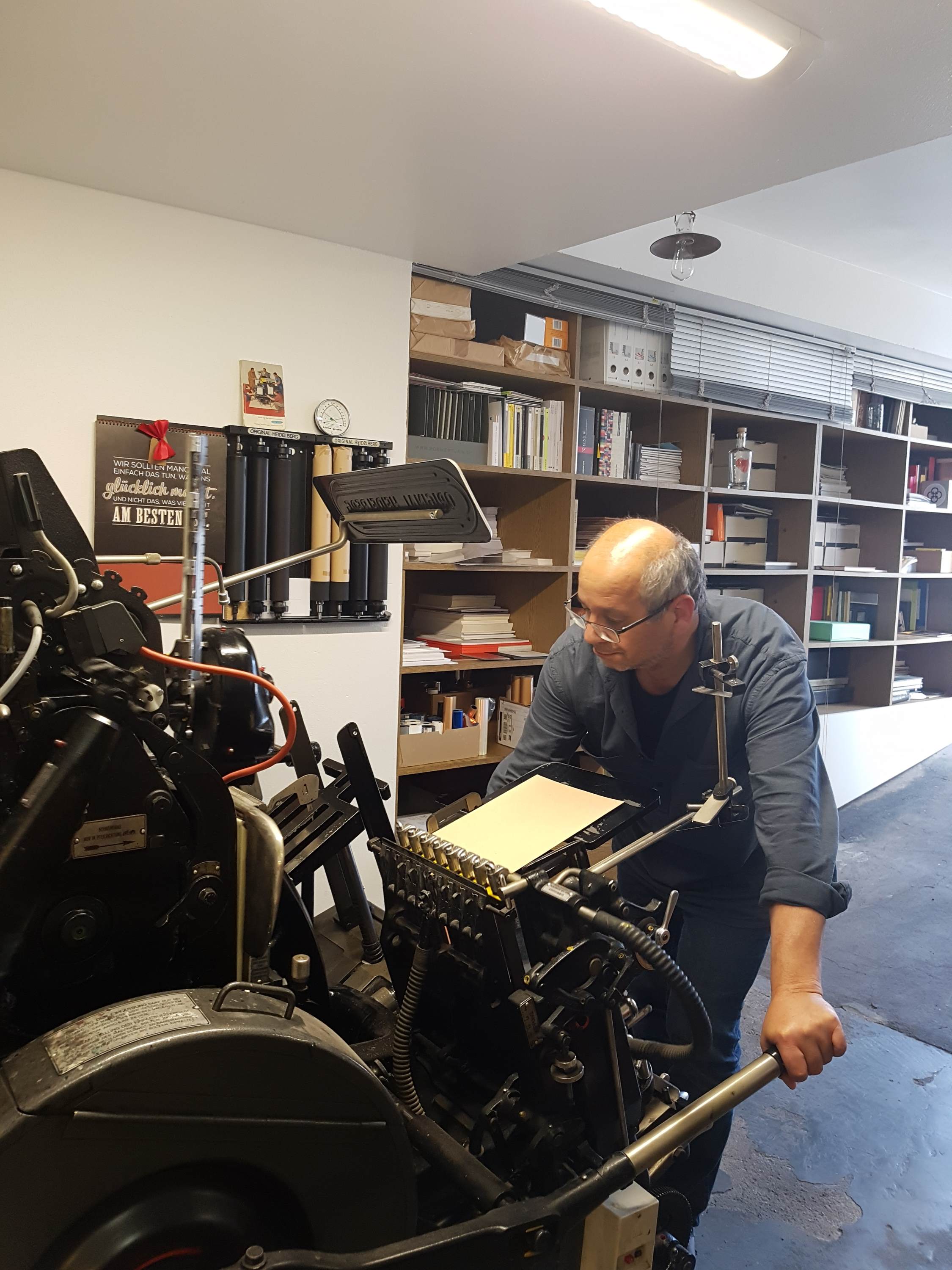 Walter Kucher am Heidelberger Tiegel (Bildquelle: Hofgartenmanufaktur)