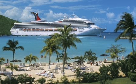 Ihr Revier ist die Karibik: die Carnival Triumph