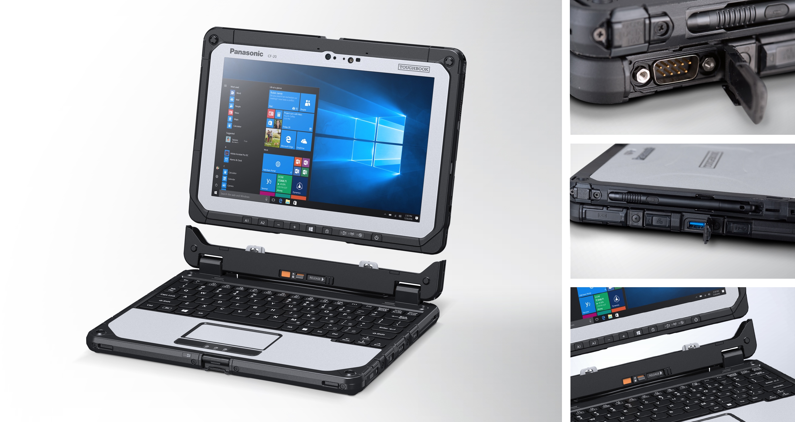 Panasonic TOUGHBOOK CF-20 mk2 (Bildquelle: Panasonic) Panasonic TOUGHBOOK CF-20 mk2 (Bildquelle: Panasonic)