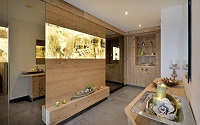 Eingangsbereich Wellnessoase (Hotel Waldfriede)