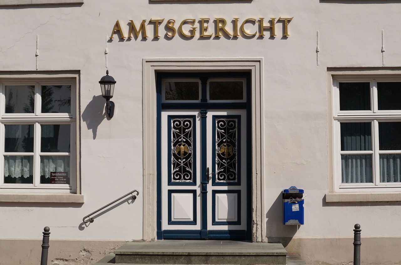 Das Handelsregister wird vom regional zuständigen Amtsgericht geführt (Bildquelle: pixabay)