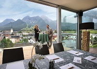 Seminarraum mit Terrasse (Hotel Gutjahr)