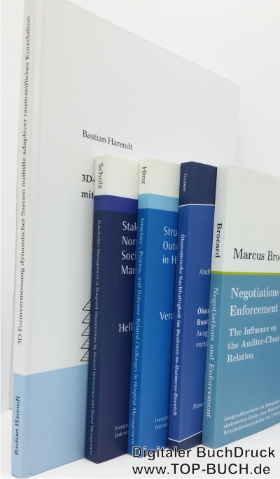 Dissertation drucken und binden