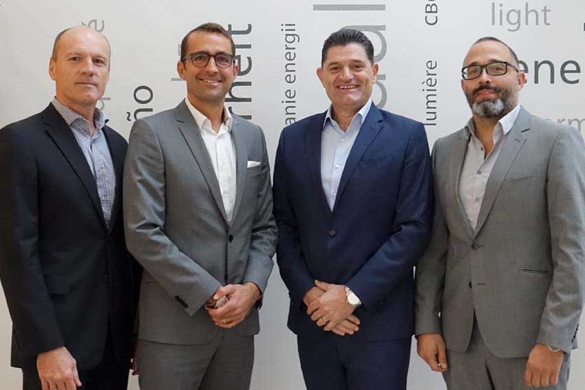 Abb.: Die Salamander Geschäftsführung fiebert der fensterbau frontale 2018 in Nürnberg entgegen