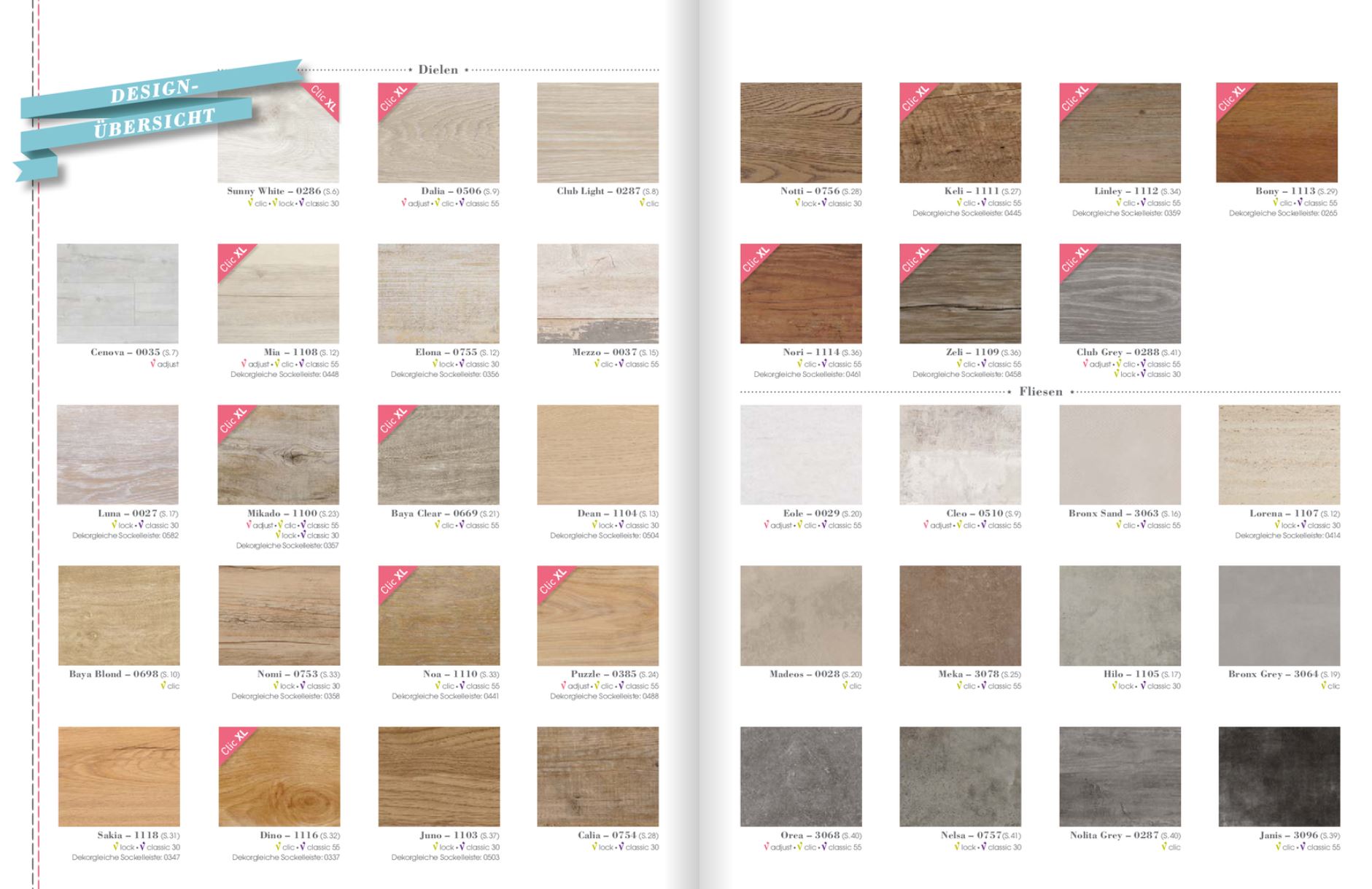 Gerflor Virtuo Designbelag - beliebter Bodenbelag neu systematisiert (Bildquelle: @ Gerflor)