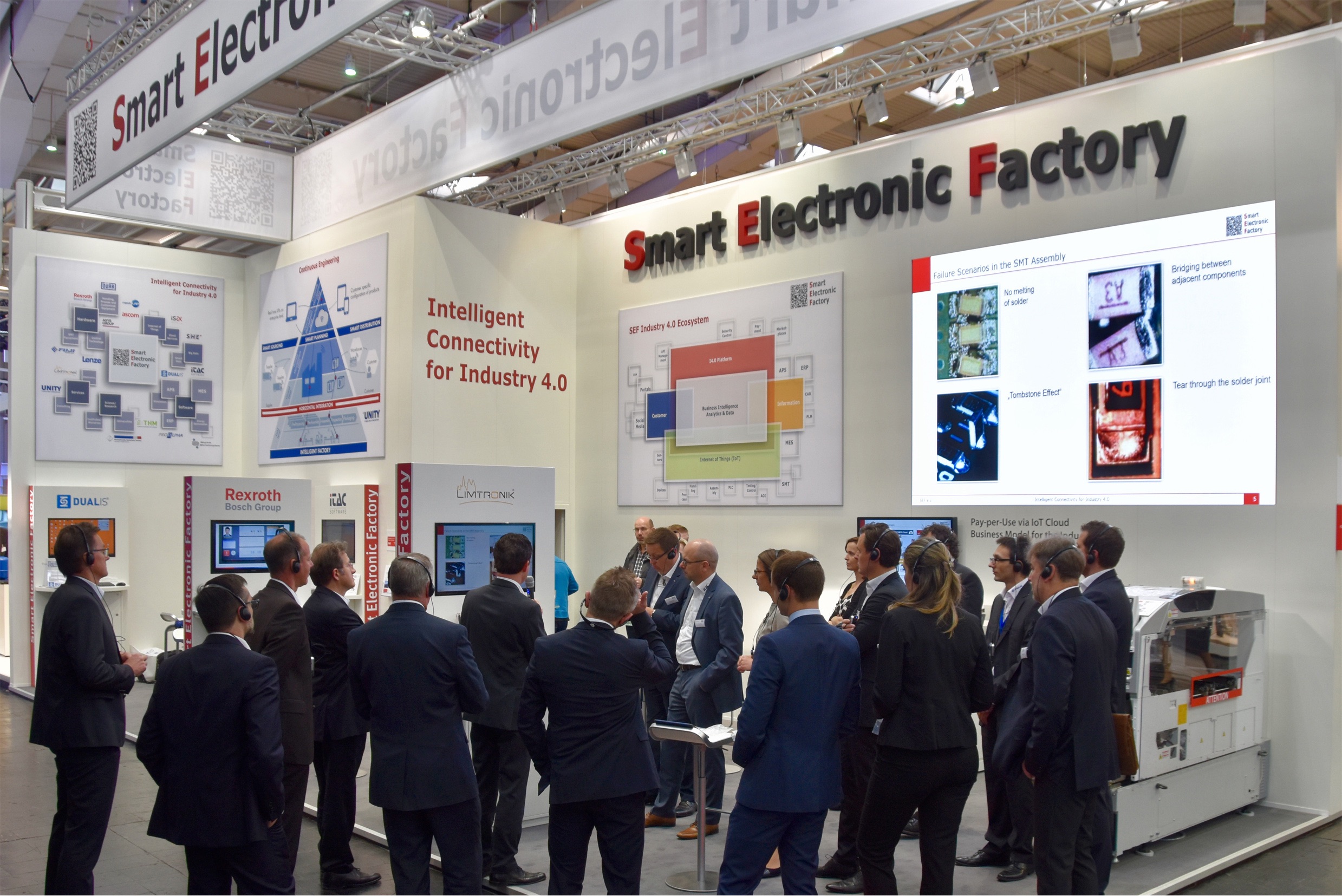 Der SEF Smart Electronic Factory e.V. auf der HANNOVER MESSE 2017 Der SEF Smart Electronic Factory e.V. auf der HANNOVER MESSE 2017