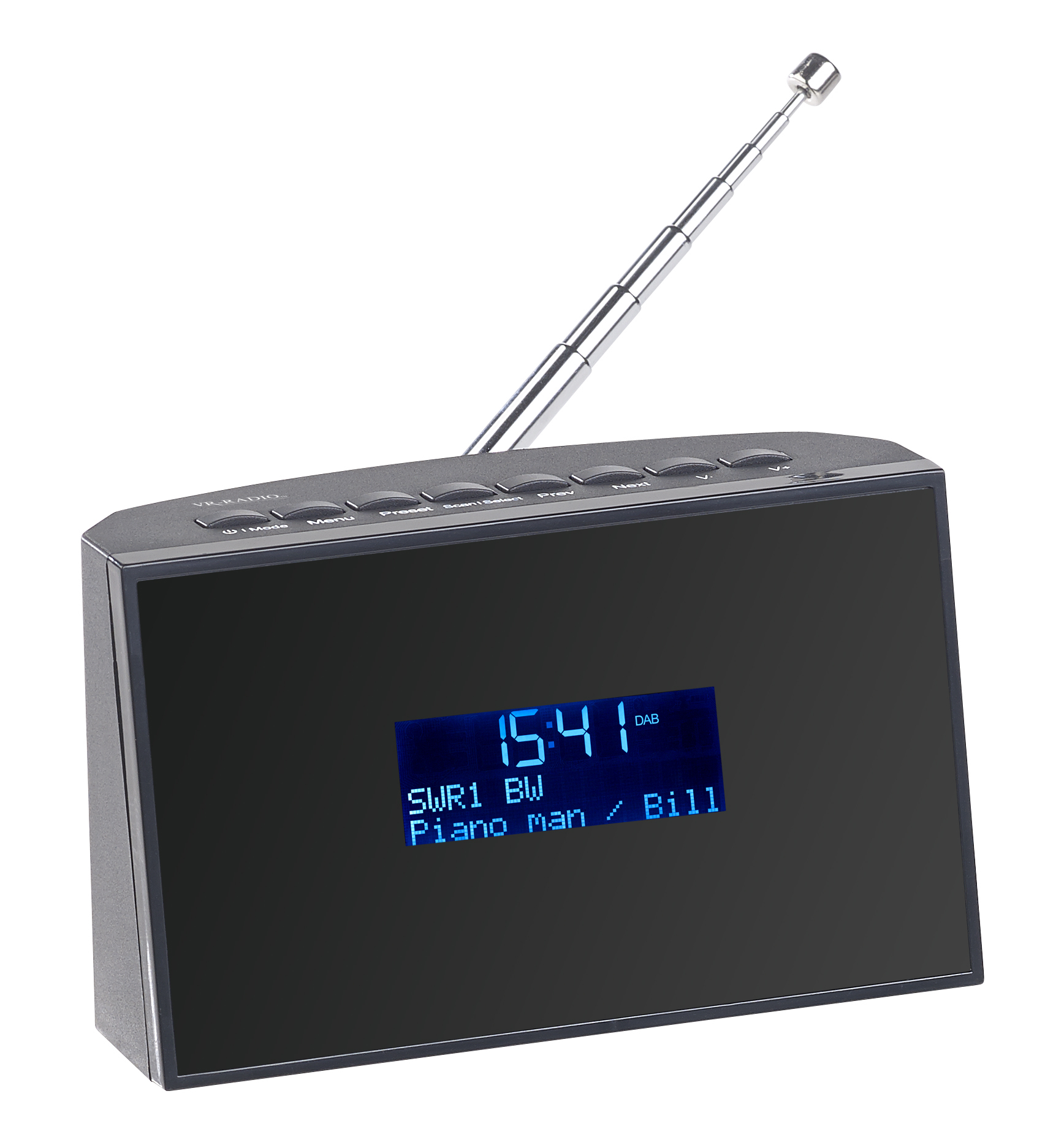 VR-Radio Digitaler DAB+/FM-Tuner DOR-270 zum Aufrüsten von HiFi-Anlagen m. Radiowecker, www.pearl.de VR-Radio Digitaler DAB+/FM-Tuner DOR-270 zum Aufrüsten von HiFi-Anlagen m. Radiowecker, www.pearl.de