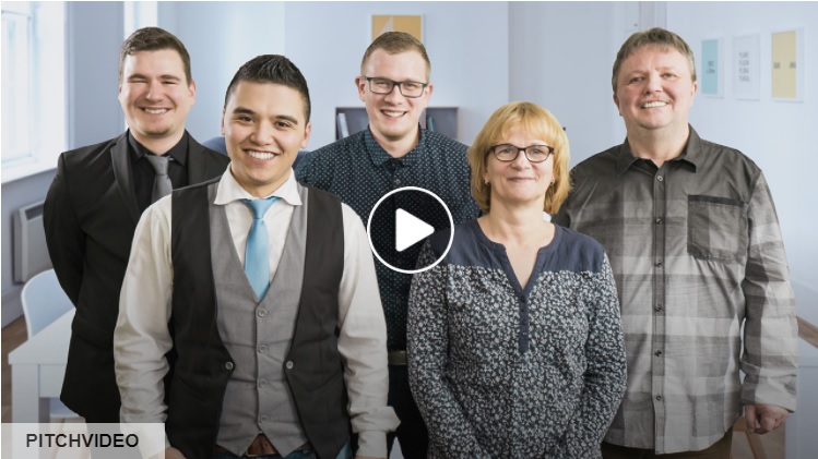 Das Alarmtab Teamüber Crowdinvesting-Kampagne auf Companisto (Bildquelle: Alarmtab UG)
