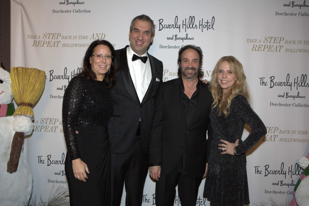 v.l.n.r. Claudia Giers, Marcus Giers, Stephen Rivkin, Dina Morrone