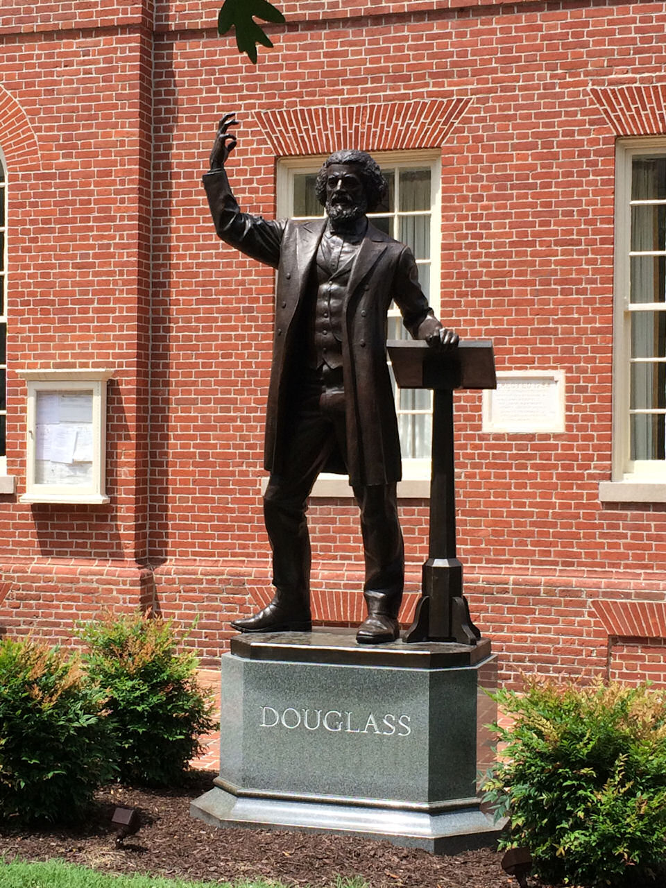 Denkmal von Frederick Douglass in Easton / Maryland
