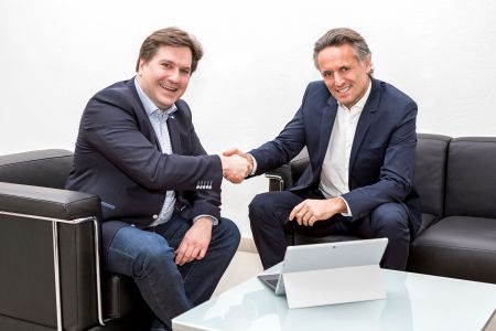 Matthias Sykosch und Alexander Lehmann. Quelle: Minol-ZENNER-Gruppe