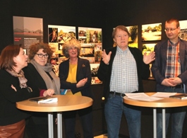 (Foto: HJKrieg, hl-studios, Erlangen): Eröffnung der Ausstellung „Vergessen im Süden“