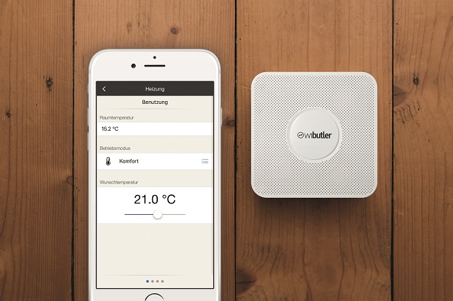 Mit App und Zentraleinheit lässt sich die Smart Home-Technik ganz einfach bedienen (Bildquelle: Bild