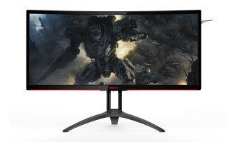 Der AOC AG352UCG6 Black Edition kommt mit einer Auflösung von 3440 x 1440 Pixel,120 Hz und G-Sync Der AOC AG352UCG6 Black Edition kommt mit einer Auflösung von 3440 x 1440 Pixel,120 Hz und G-Sync