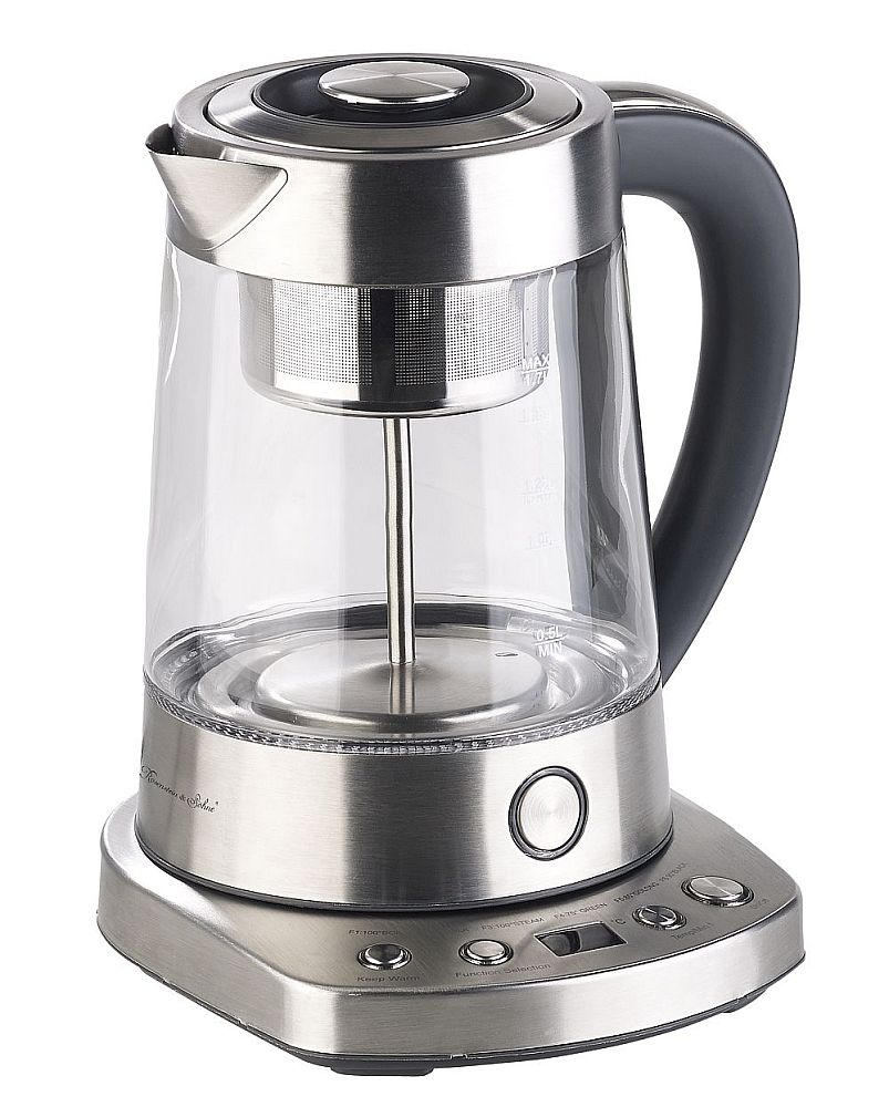 Rosenstein& Söhne Automatischer Wasserkocher& Teebereiter WSK-450.steam, www.pearl.de