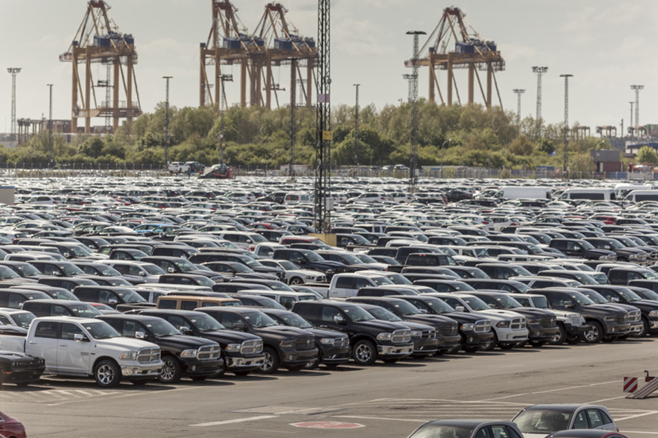 Fahrzeugdepot in Bremerhaven