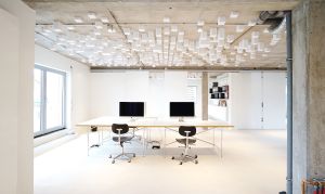 Mit der Umgestaltung hat pauly + fichter eine offene und flexible Arbeitsumgebung gewonnen