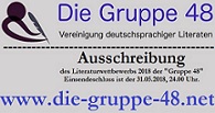 Gruppe 48 – Literaturwettbewerb 2018