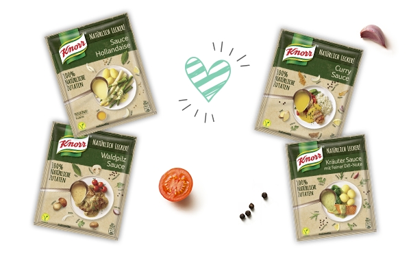 Vier gewinnt - die neuen Natürlich Lecker! Saucen