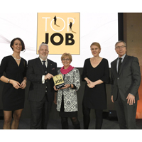 Select GmbH bei der Top Job Verleihung 2018