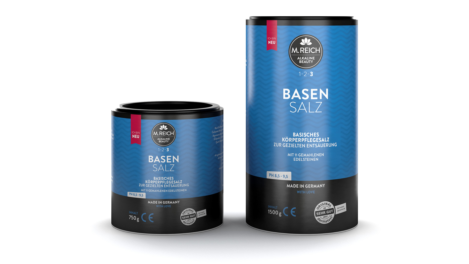 Das?BasenSalz' von M. Reich ist in die Kosmetik-Positivliste aufgenommen worden. Das?BasenSalz' von M. Reich ist in die Kosmetik-Positivliste aufgenommen worden.