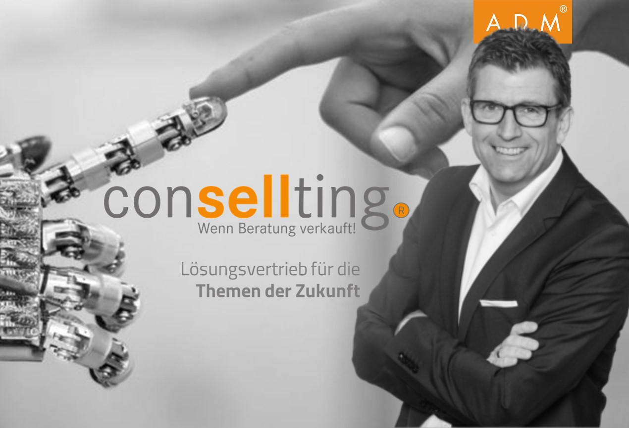 Andreas Dolle, ADM Institut Chef und Experte für Lösungsvertrieb zu Themen der Zukunft Andreas Dolle, ADM Institut Chef und Experte für Lösungsvertrieb zu Themen der Zukunft