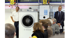Eröffnung des Multilabors. (Quelle: Junkers Bosch)
