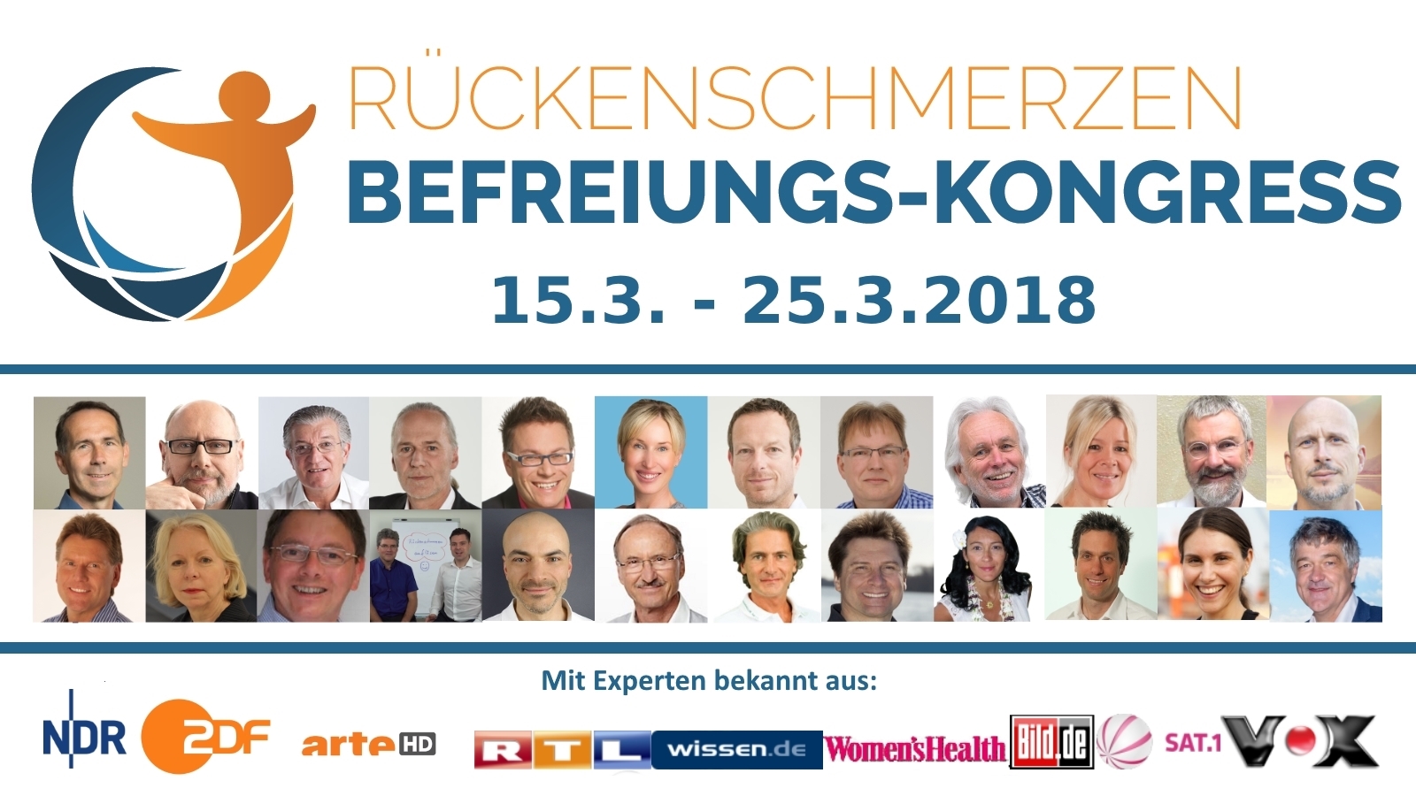 Rückenschmerzen Befreiungs-Kongress 2018 Rückenschmerzen Befreiungs-Kongress 2018