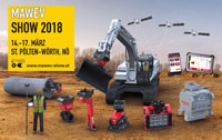 MTS präsentiert sich auf der MAWEV mit Messetruck-Stand und Live-Demo mit dem 3D-Minibagger MTS präsentiert sich auf der MAWEV mit Messetruck-Stand und Live-Demo mit dem 3D-Minibagger