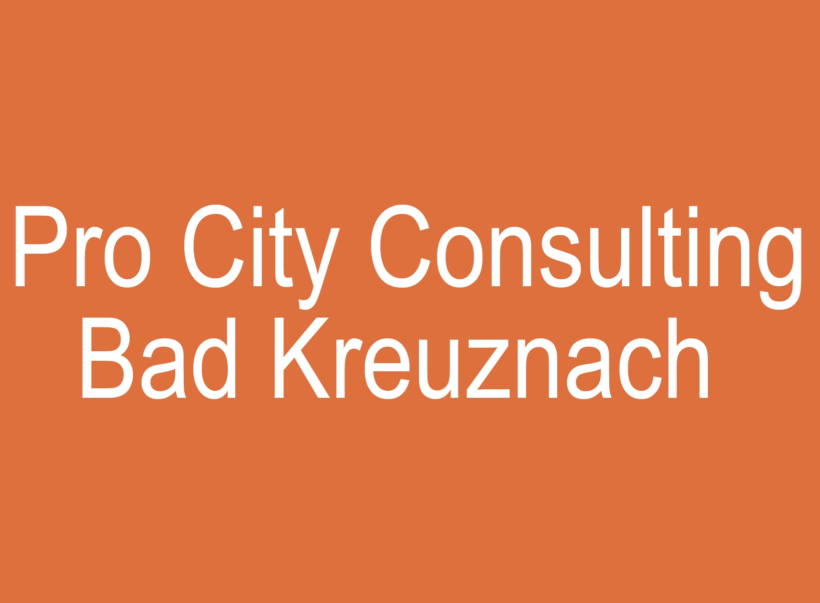 Pro City Consulting UG haftungsbeschränkt (Bildquelle: Pro City Consulting UG) Pro City Consulting UG haftungsbeschränkt (Bildquelle: Pro City Consulting UG)