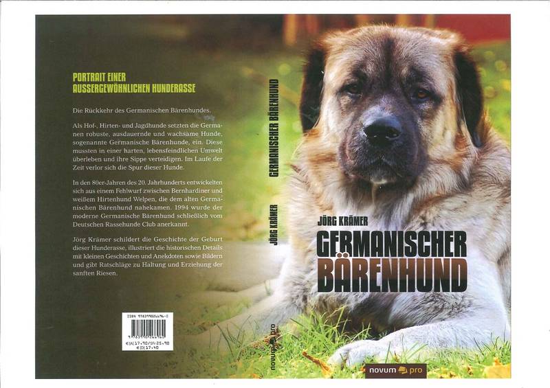 Germanischer Bärenhund- Das Buch Germanischer Bärenhund- Das Buch