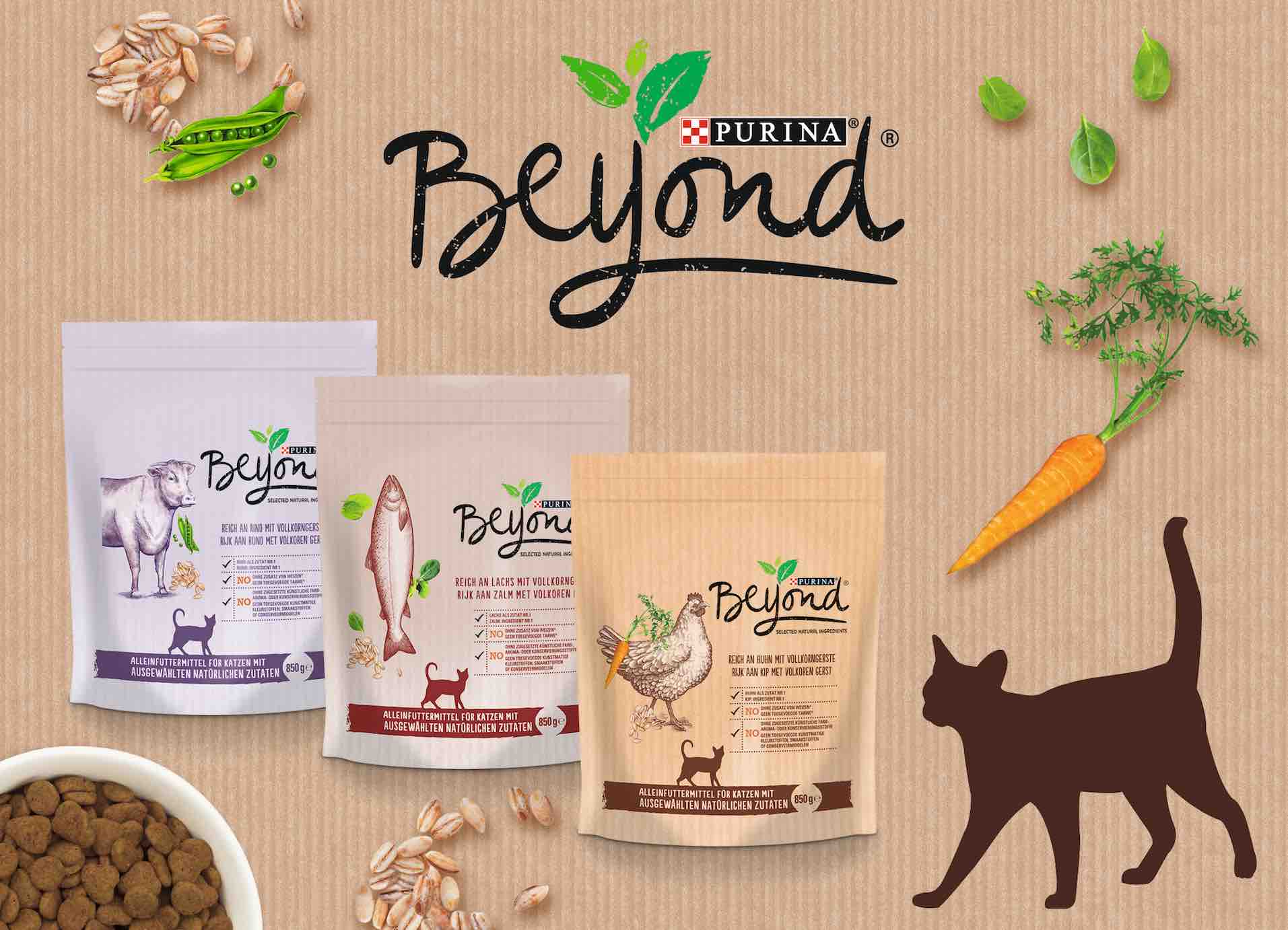 PURINA BEYOND setzt auf Natürlichkeit - ganz ohne künstliche Farb-, Geschmacks- und Konservierungsst