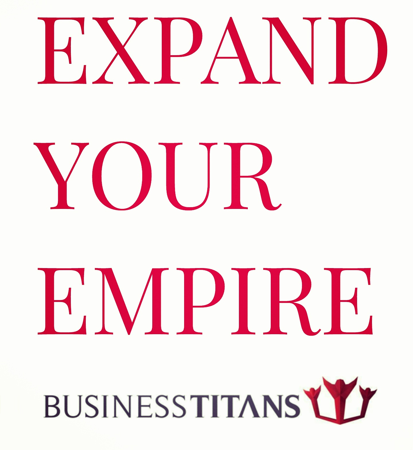 Der Slogan des Kult-Startups Business Titans Der Slogan des Kult-Startups Business Titans