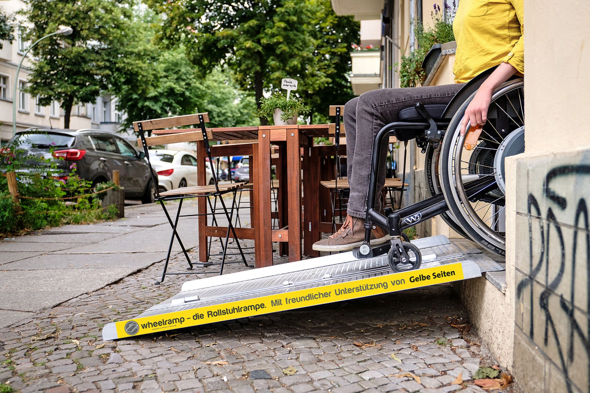 Gelbe Seiten, Sozialhelden setzen Zeichen für Integration von Menschen mit eingeschränkter Mobilität