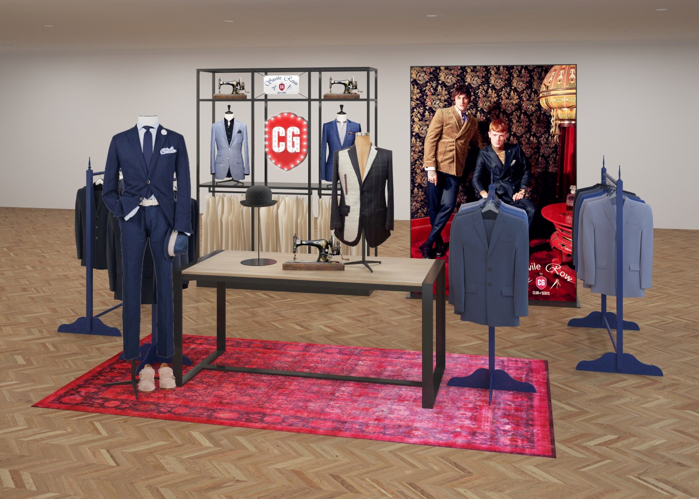 ?SAVILE ROW BY CG?CLUB OF GENTS?macht Britpop-Style jetzt live erlebbar. ?SAVILE ROW BY CG?CLUB OF GENTS?macht Britpop-Style jetzt live erlebbar.