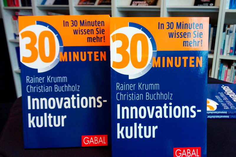 Das neue Buch von Rainer Krumm: 30 Minuten Innovationskultur