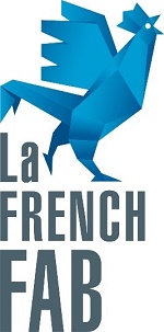Der blaue Hahn steht für Innovationen Unternehmen in der industrielle Fabrikaktion (©La French Fab)