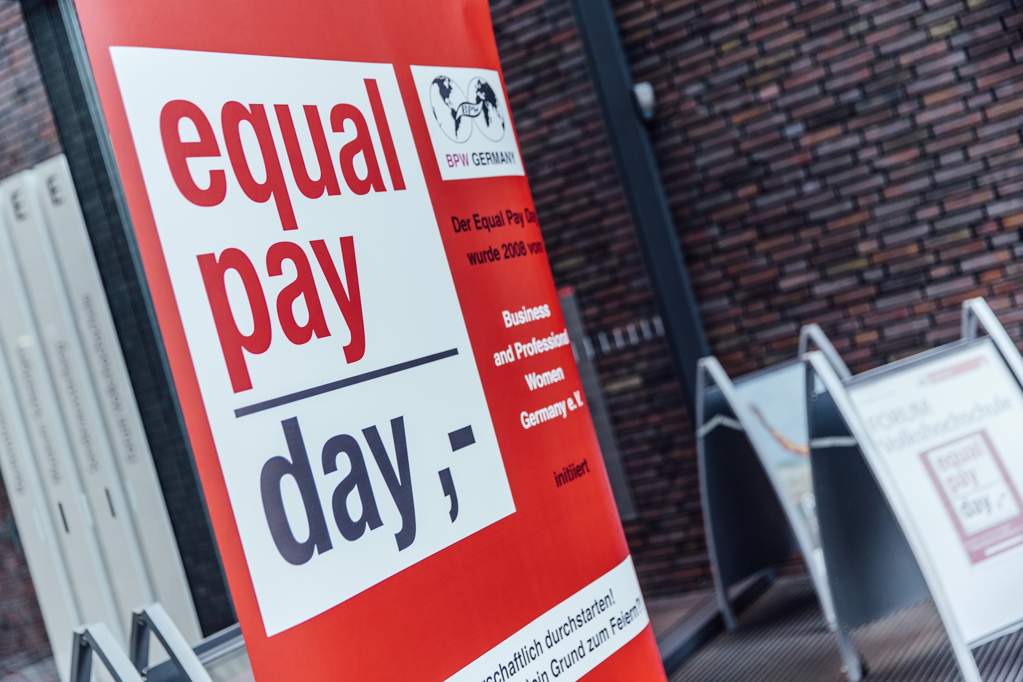 Equal Pay Day im FORUM VHS in Köln (Bildquelle: Anna Siggelkow) Equal Pay Day im FORUM VHS in Köln (Bildquelle: Anna Siggelkow)