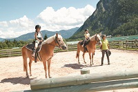 Reitunterricht (Kinderhotel Buchau)