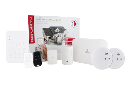 tapHOME garantiert für HOME ALARM GSM eine 30-minütige Installation