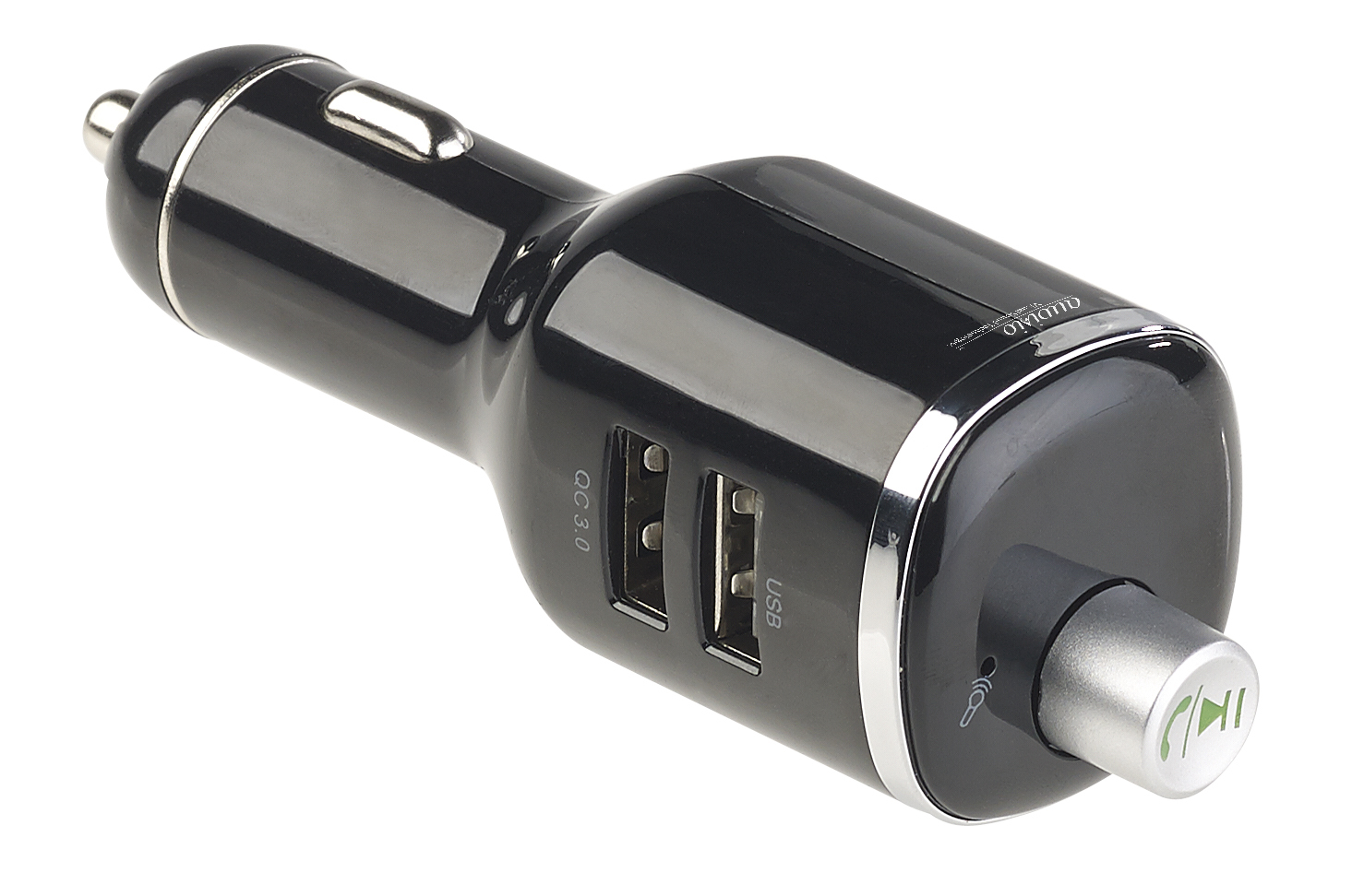 Kfz-FM-Transmitter FMX-630.qc mit Bluetooth, Freisprecher, Quick Charge 3.0, 4 A