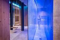 Schaukeln im Wellnessbereich (Bayerwaldresort Hüttenhof)