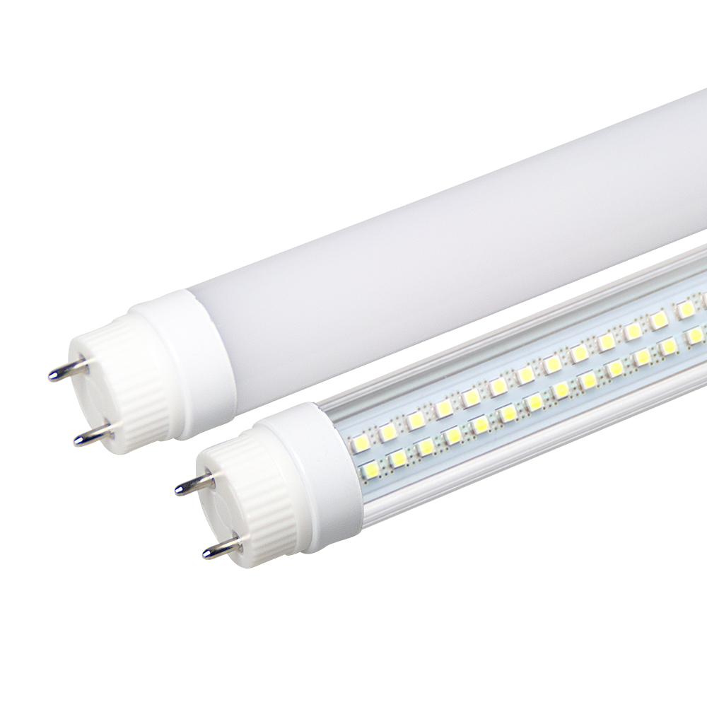 Neue LED T8-Röhren von euroLighting mit 120 und 150cm Baulänge (Abbildungsbeispiel).