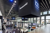 Die Hauptausstellung der Panasonic-Convention 2018 zum 100-jährigen Markenjubiläum.