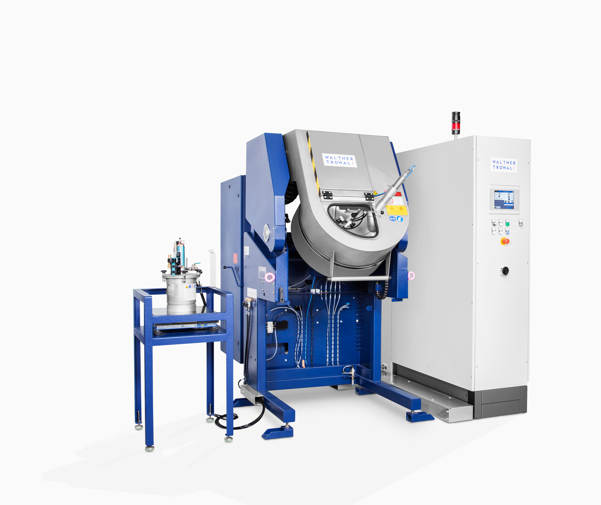 Walther Trowal hat den neuen Rotamat R 60 für kleine Füllvolumina von bis zu 15 l entwickelt.